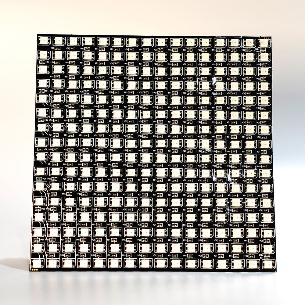 16x16 RGB LEDマトリックスパネルの写真