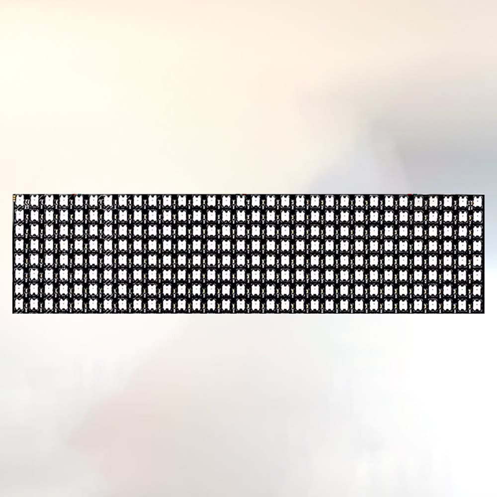 32x8 RGB LEDマトリックスパネルの写真
